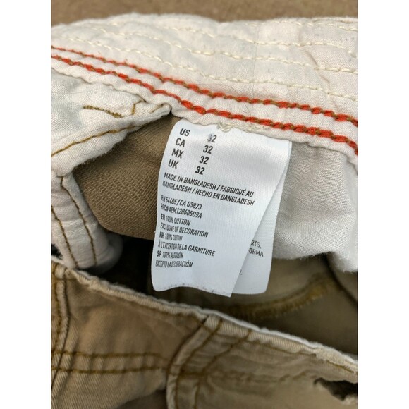 American Eagle Shorts Mens 32 Flat Front Lived In Cargo Utility Cotton Hike Camp - Picture 9 of 10